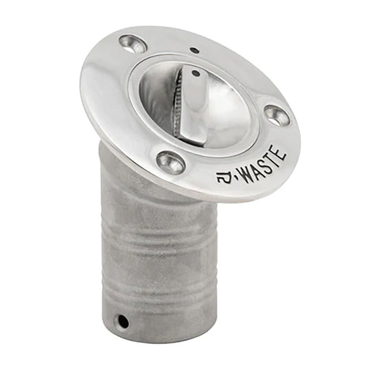 Whitecap 30 EPA Pull-Up Deck Fill Angled 1-1/2" (Waste) [6126AEPA]