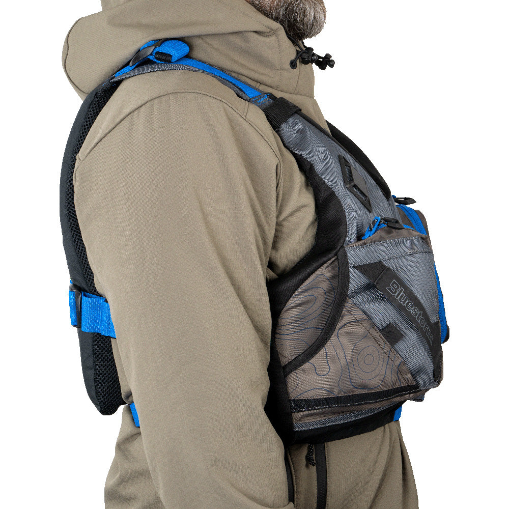 Bluestorm Motive Kayak Fishing Vest - Deep Blue - 2XL/3XL [BS-248-TPE-2/3XL]