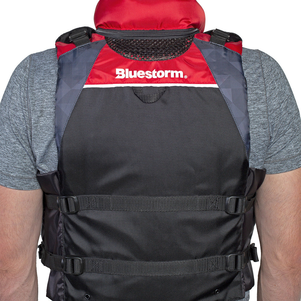 Bluestorm Classic Adult Fishing Life Jacket - Nitro Red - L/XL [BS-70B-RED-L/XL]