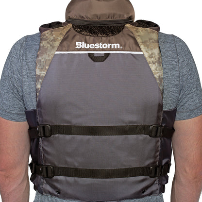 Bluestorm Classic Adult Fishing Life Jacket - Legendary Driftwood - S/M [BS-70B-TPE-S/M]