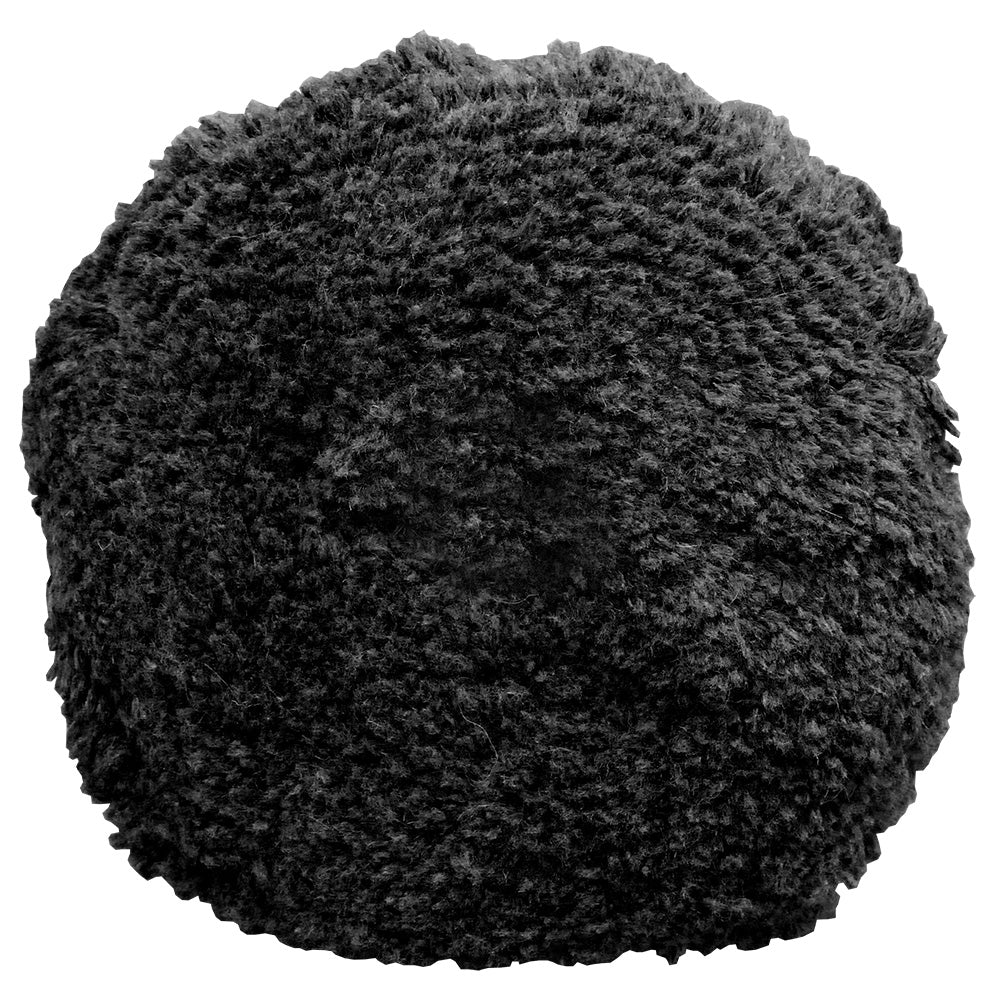 Presta Black Wool Heavy Cutting Pad - 9" [890140]