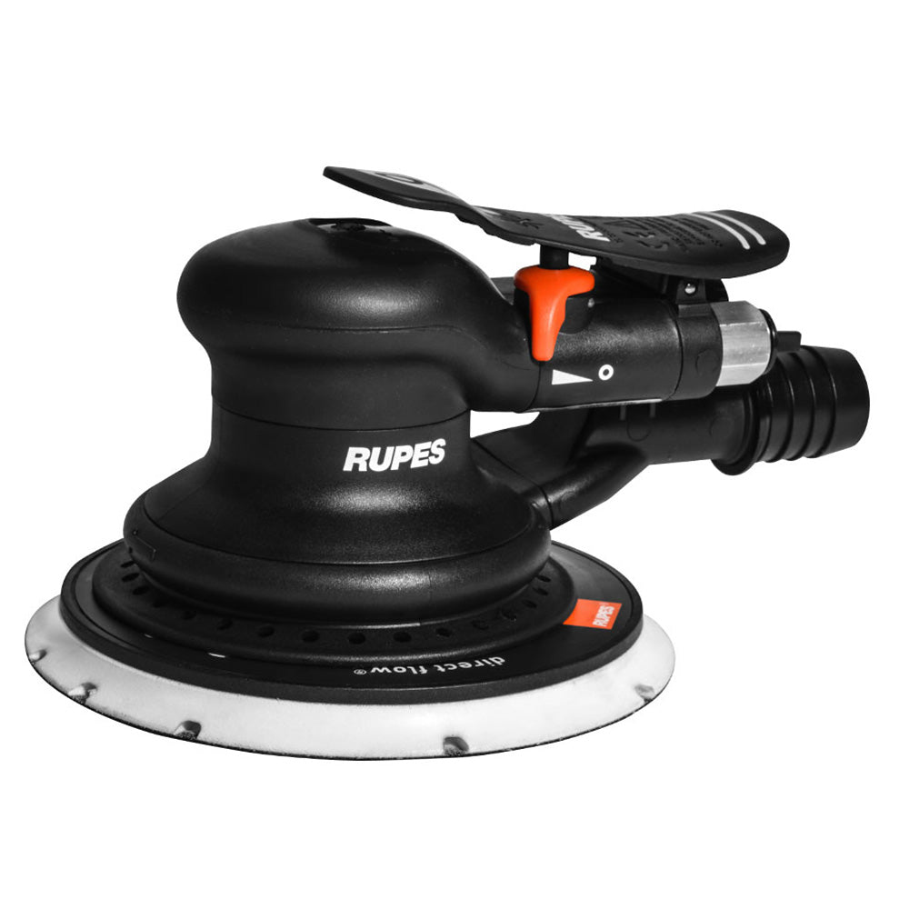 RUPES Random Orbital Palm Pneumatic Sander w/150mm Pad  9mm Orbit-Skorpio III (Central Vac) [RH359A]