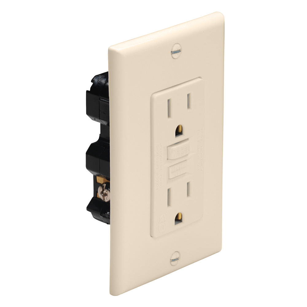 Marinco Ground Fault Circuit Interrupter (GFCI) - Ivory [1591-FI]
