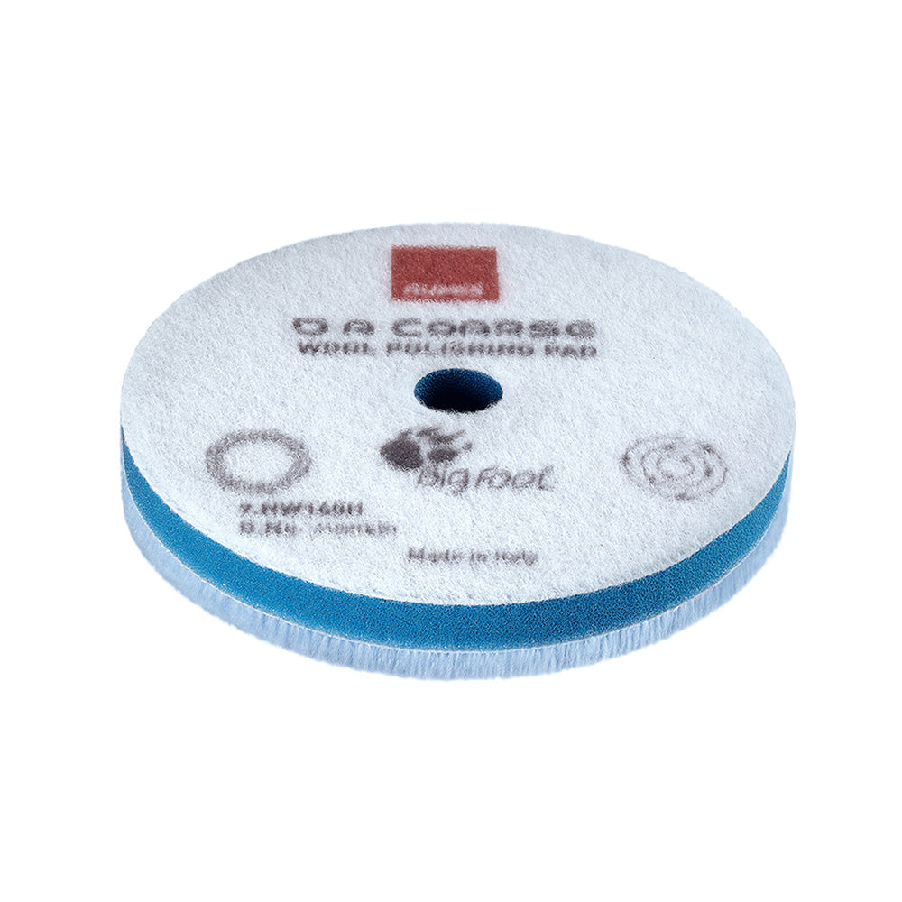 RUPES D-A Coarse Wool Polishing Pad 160mm - Blue [9.NW160H]