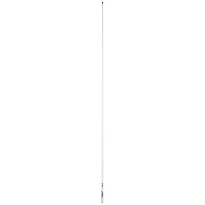 Scout 8' QuickFit White VHF Antenna w/5M Cable + FME Quick 6 Foam Filled 6db Solid Brass  Copper Element [PF AN NVHF00040T]