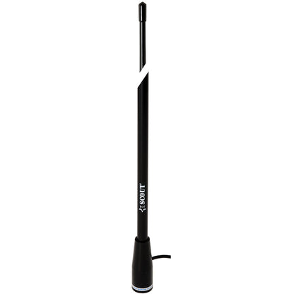 Scout 5' Black VHF Antenna 3dB Nylon Ferrule w/5M RG-58 Coax KS-22 [PF AN NVHF00004T]