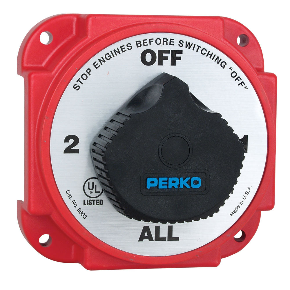 Perko Heavy Duty Battery Selector Switch w/Alternator Field Disconnect [8603DP]