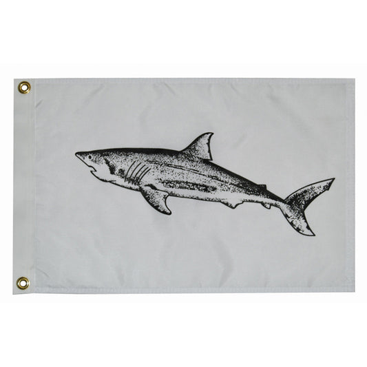 Taylor Made 12" x 18" Shark Flag [3218]