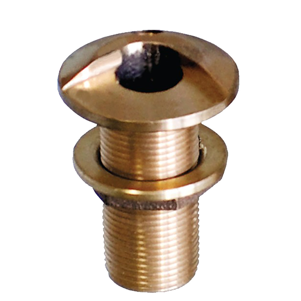 GROCO 1-1/4" Bronze High Speed Thru-Hull Fitting w/Nut [HSTH-1250-W]