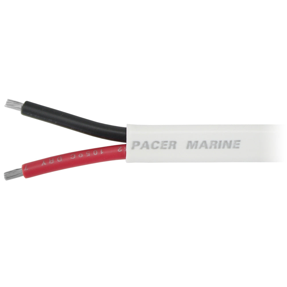 Pacer 8/2 AWG Duplex Cable - Flat Cable - Red/Black - 250' [W8/2DC-250]