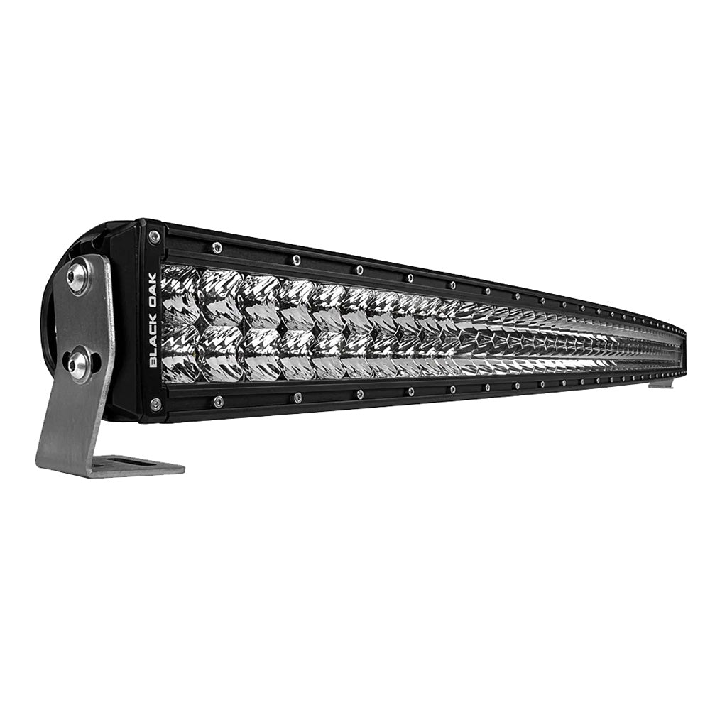 Black Oak Pro Series 3.0 Curved Double Row 40" LED Light Bar - Combo Optics - Black Housing [40CC-D5OS]