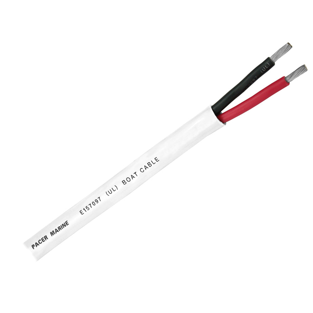 Pacer Duplex 2 Conductor Cable - 100' - 10/2 AWG - Round Cable - Red, Black [WR10/2DC-100]
